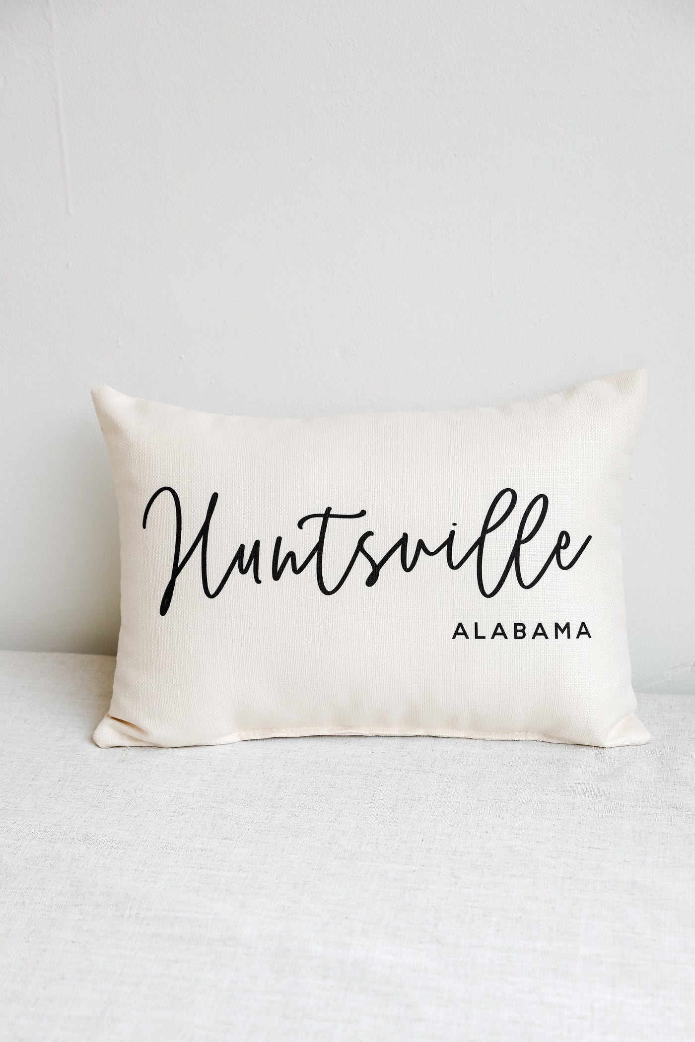 Huntsville Script Pillow