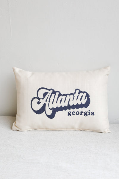 Atlanta Georgia Pillow