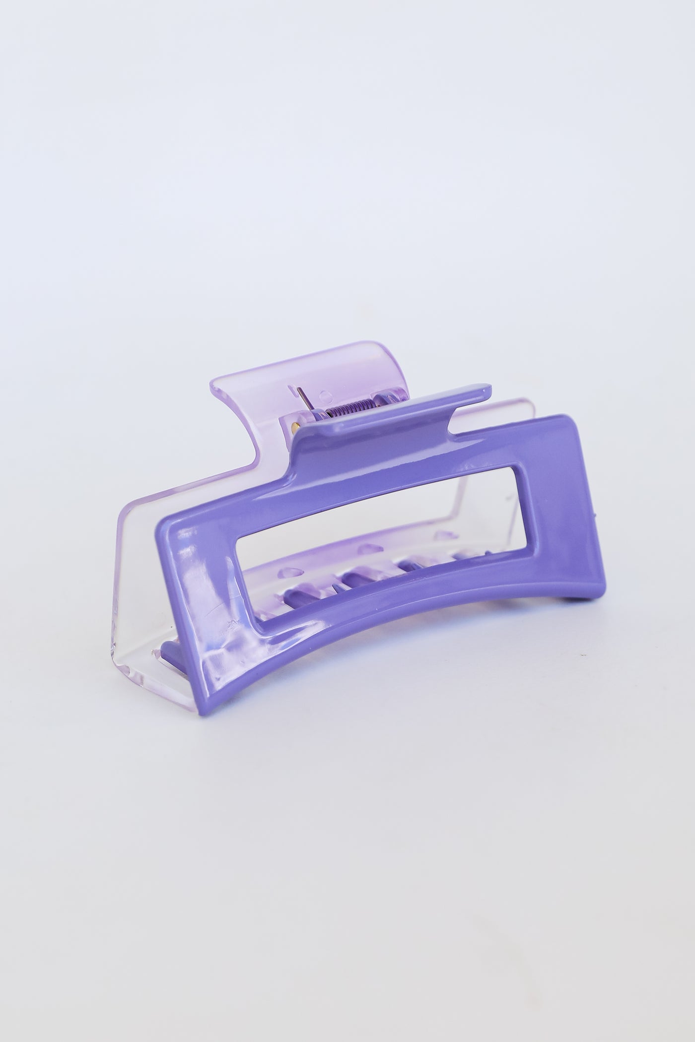 purple Acrylic Claw Hair Clip
