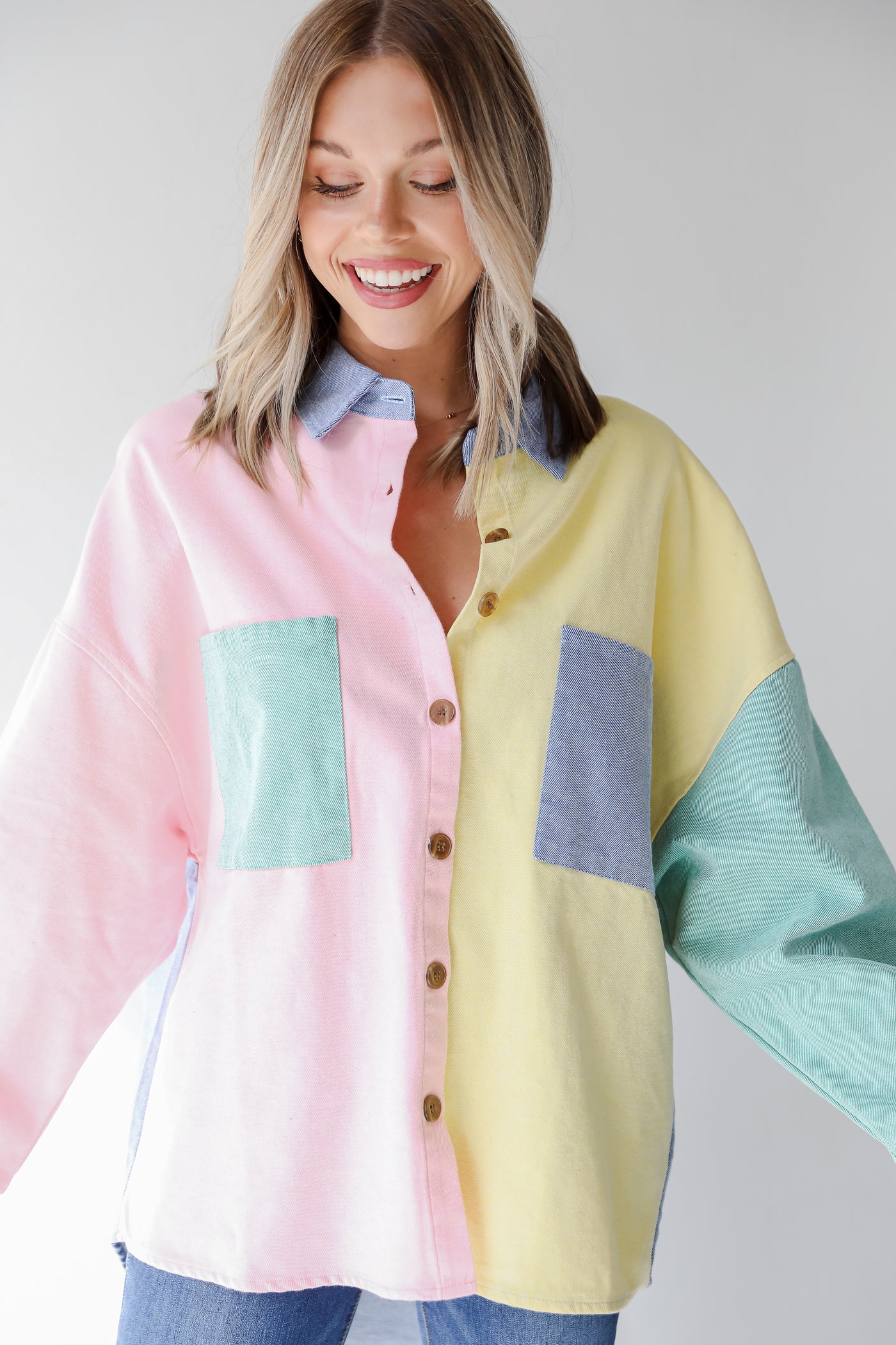 colorful jacket with longsleeve