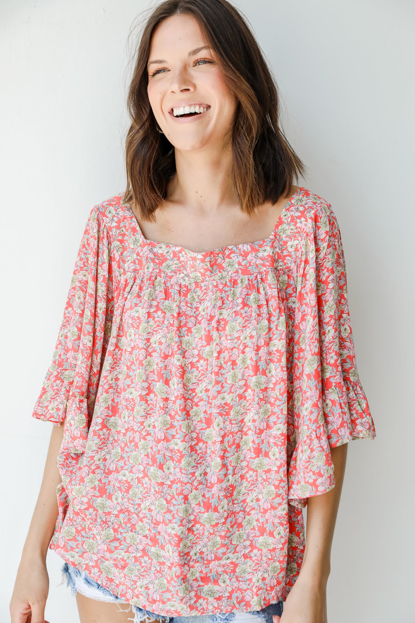 Blossom On Over Floral Blouse