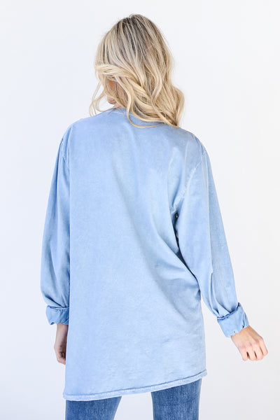 Cowboy Rodeo Long Sleeve Tee back view
