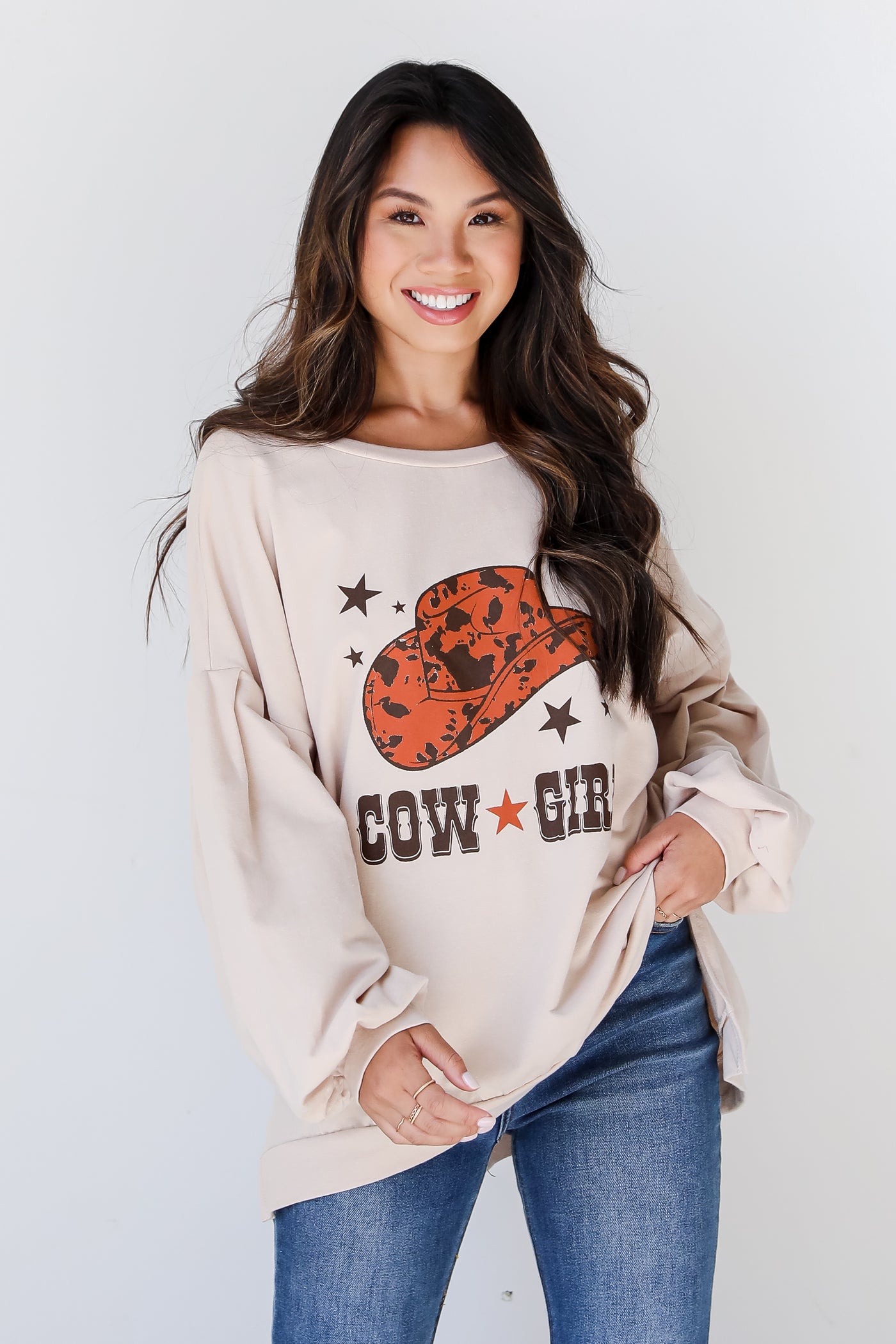 Cowgirl Oversized Pullover