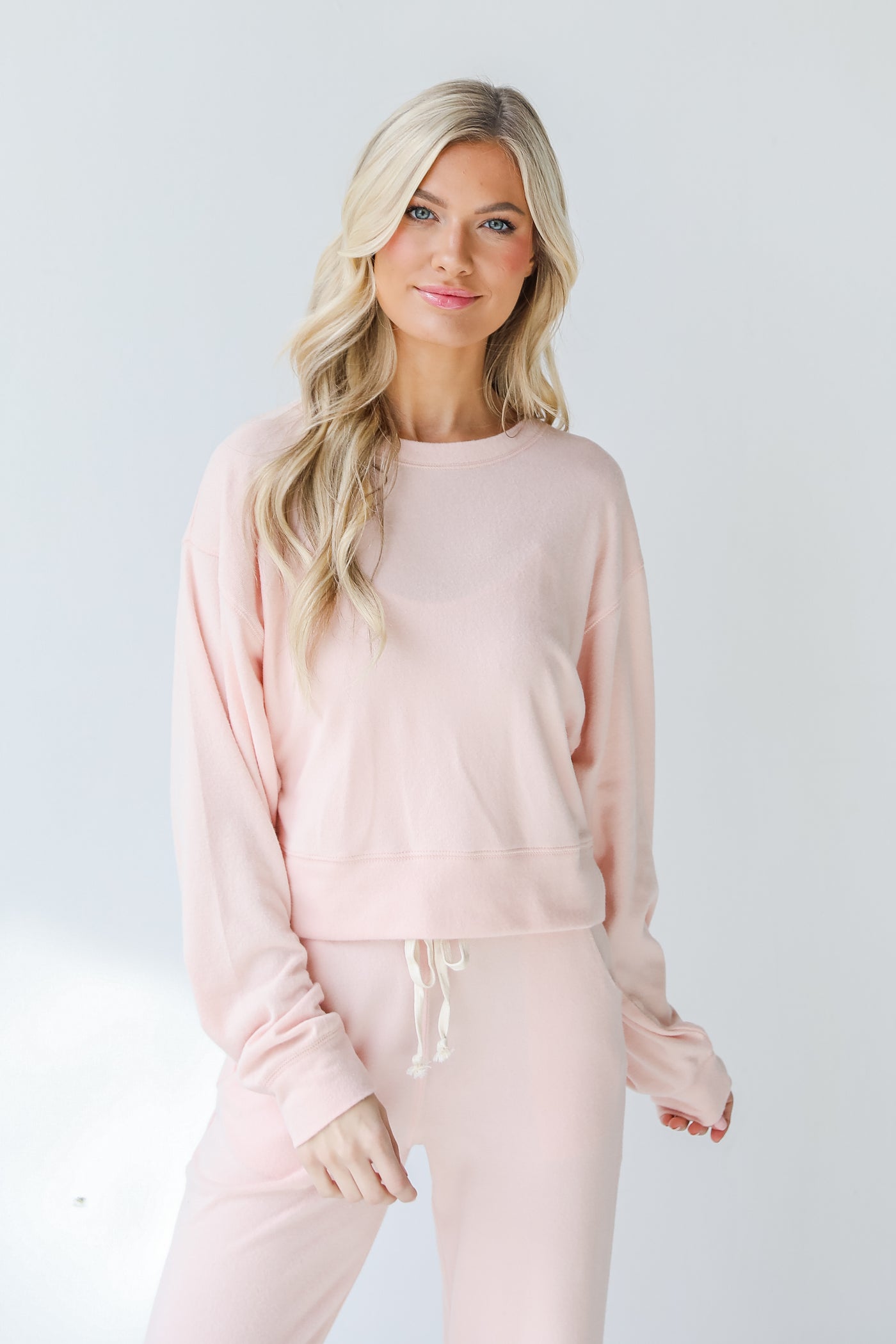 Pullover in blush