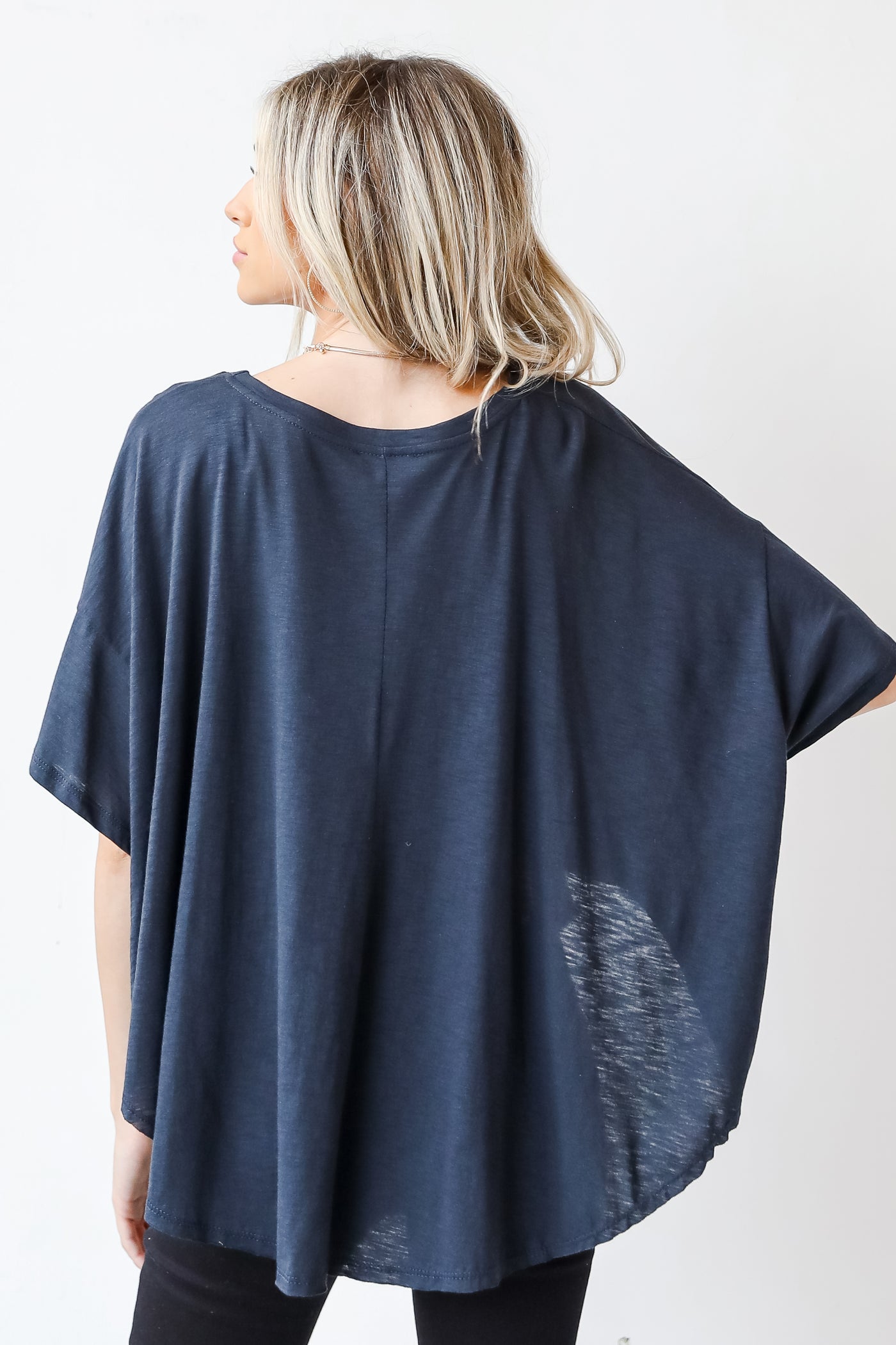 Oversized Tee back view