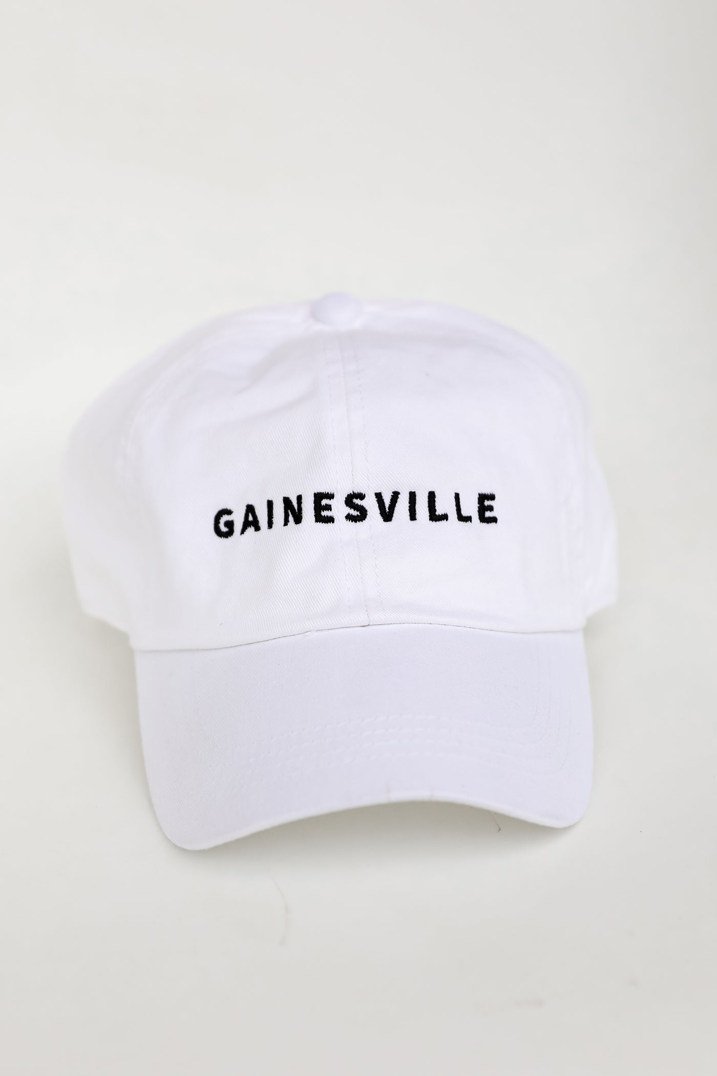 Gainesville Embroidered Hat flat lay