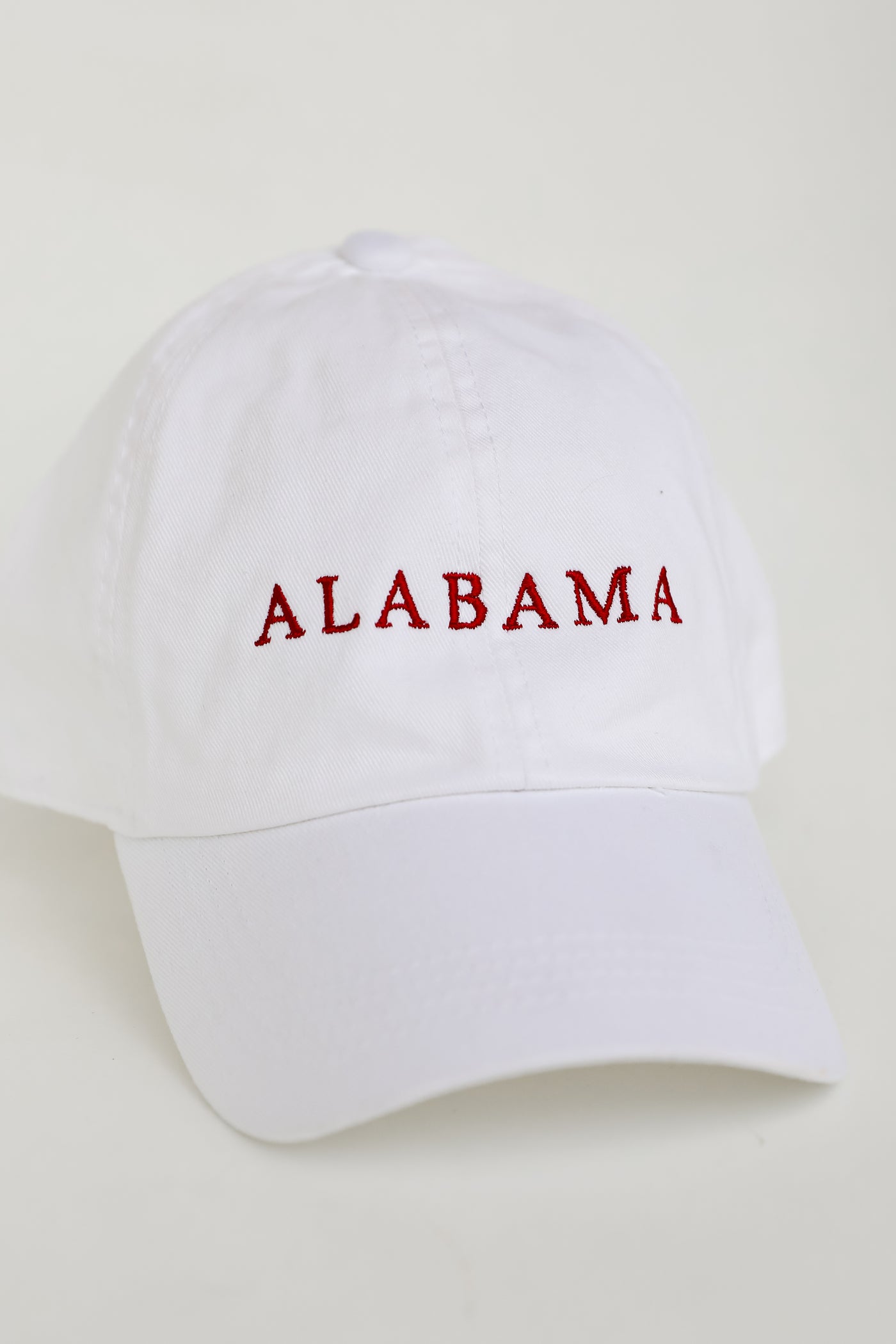 Alabama Embroidered Hat flat lay