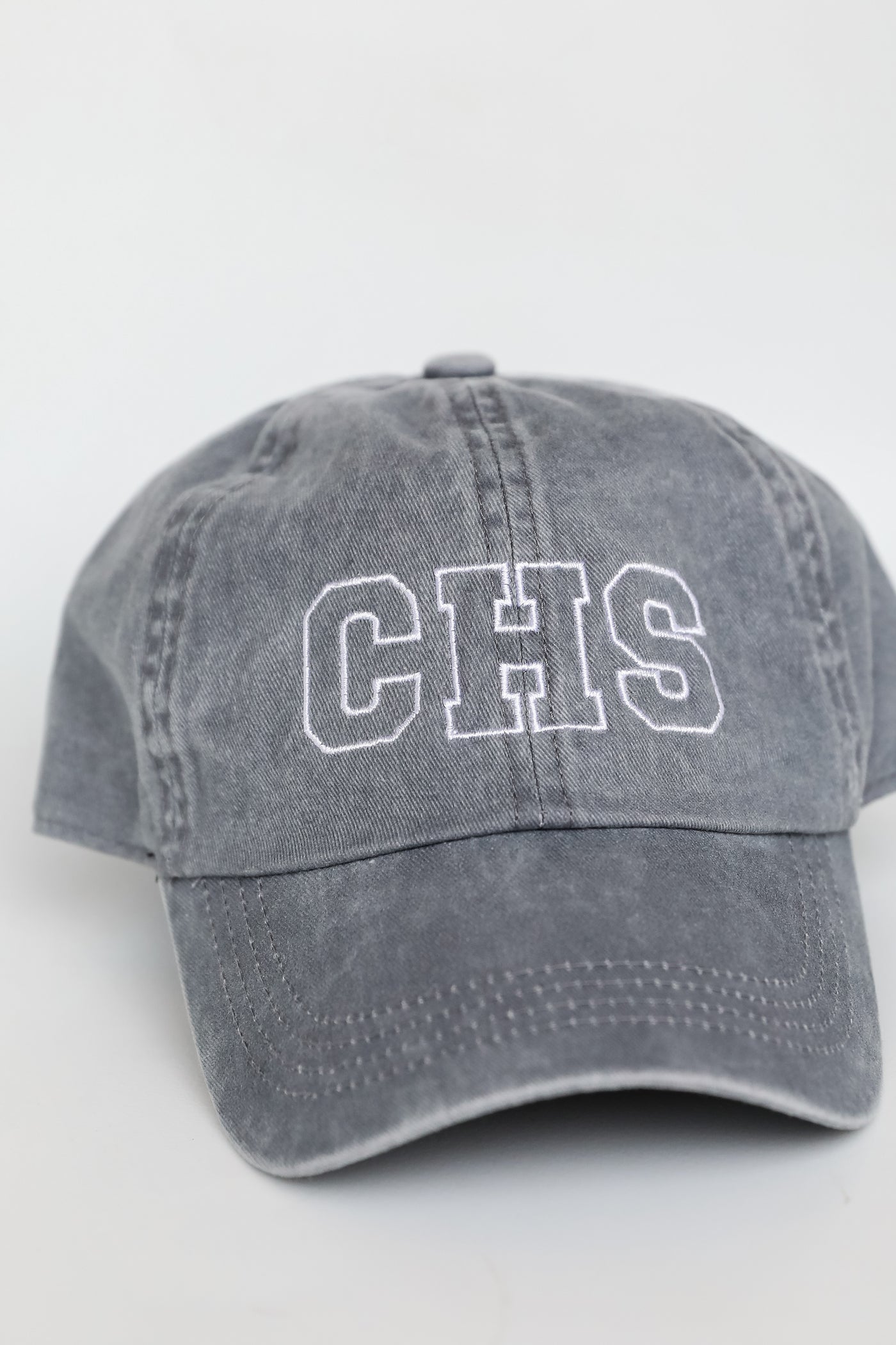 CHS Embroidered Hat flat lay