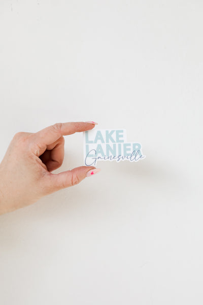 Lake Lanier Gainesville Sticker