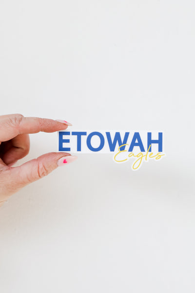 Etowah Eagles Sticker