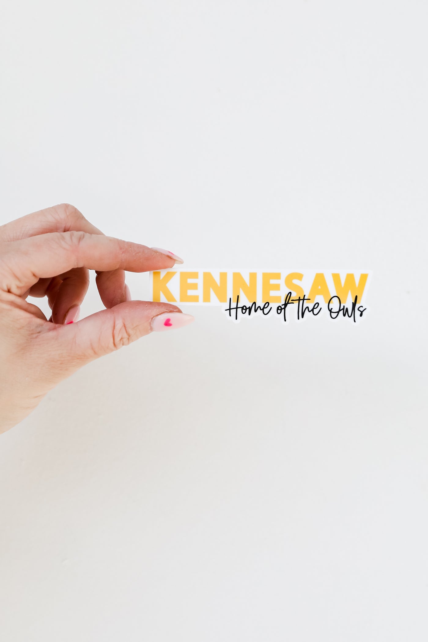 Kennesaw Home Of The Owls Sticker