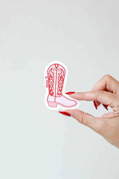 Cowgirl Boot Sticker from dress up