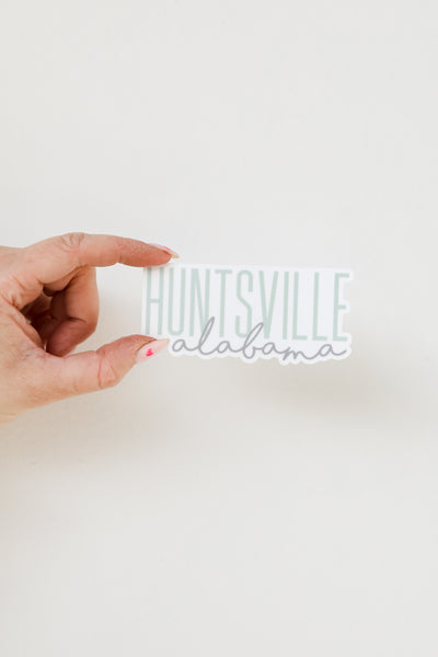 Huntsville Script Sticker