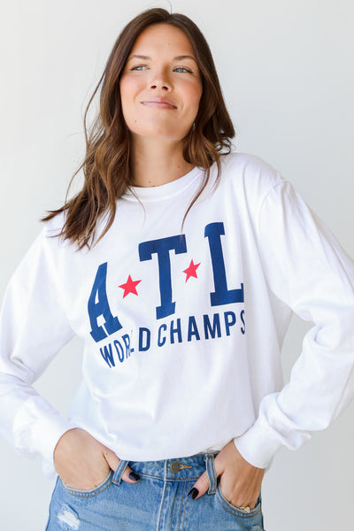 ATL World Champs Long Sleeve Tee from dress up