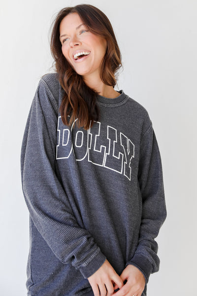 Dolly Corded Pullover front view