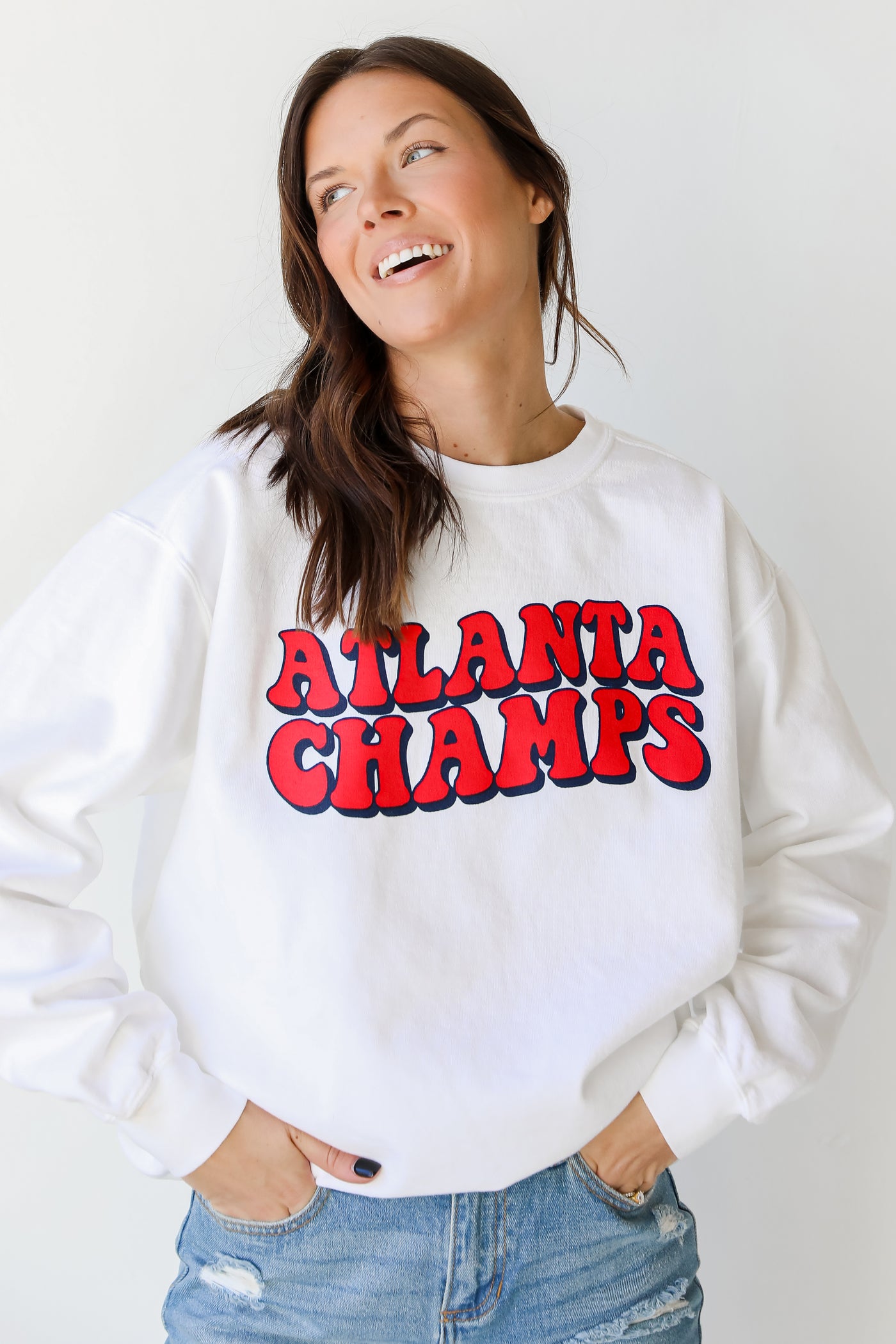 Atlanta Champs Pullover front view