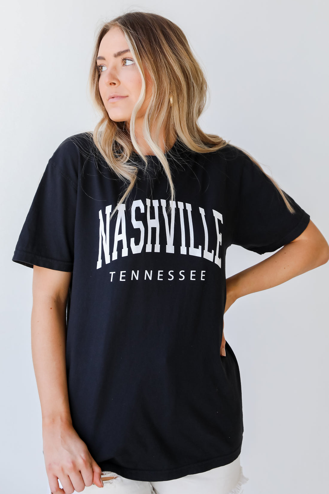 Black Nashville Tee from dress up