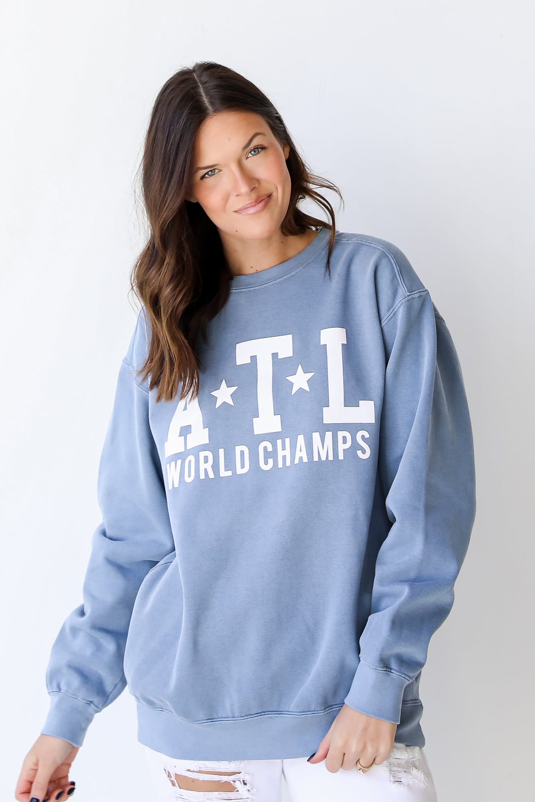 ATL World Champs Pullover front view