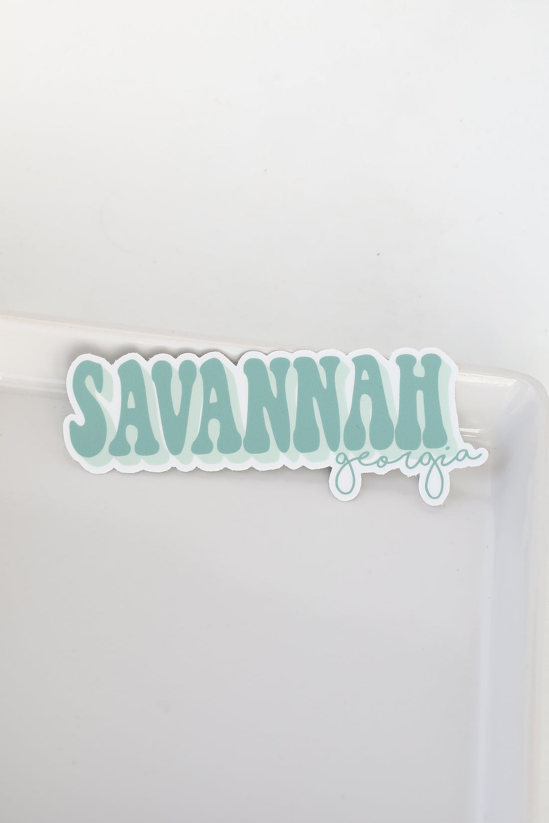 Groovy Savannah Georgia Sticker