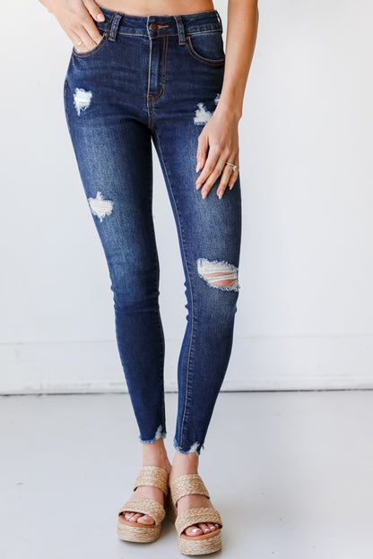 Distressed Skinny Jeans