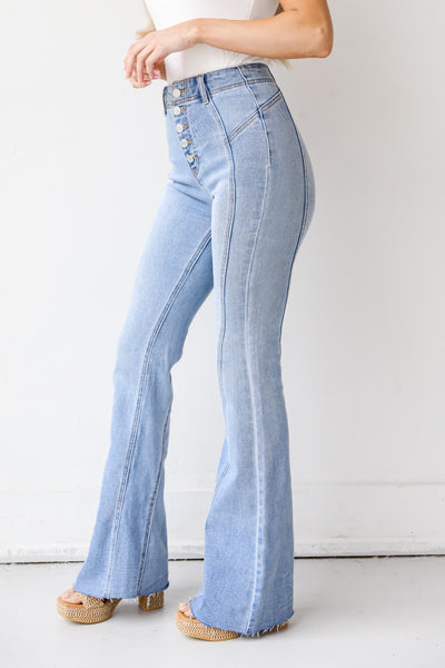 Flare Jeans side view