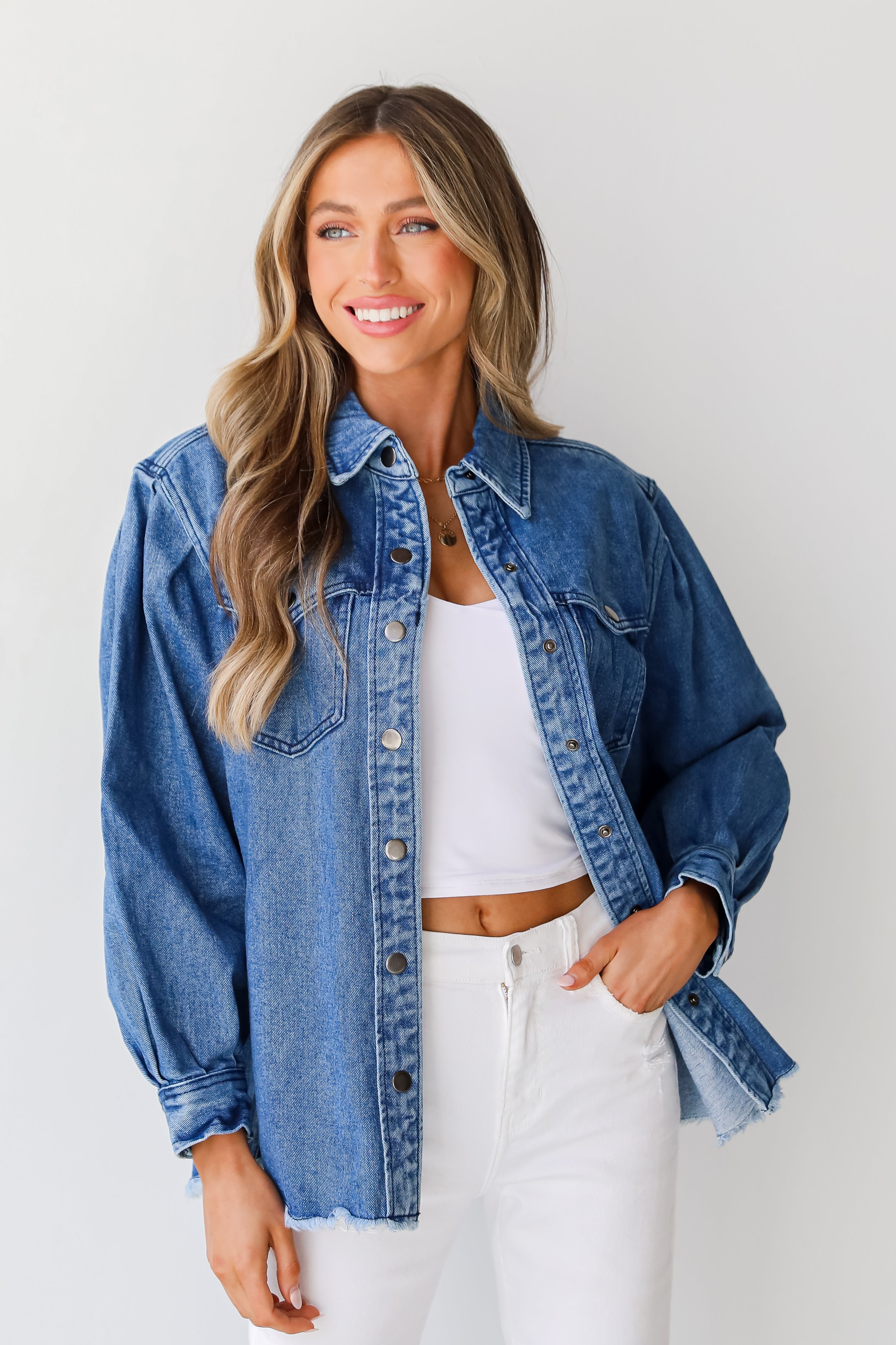 Denim Jacket front view