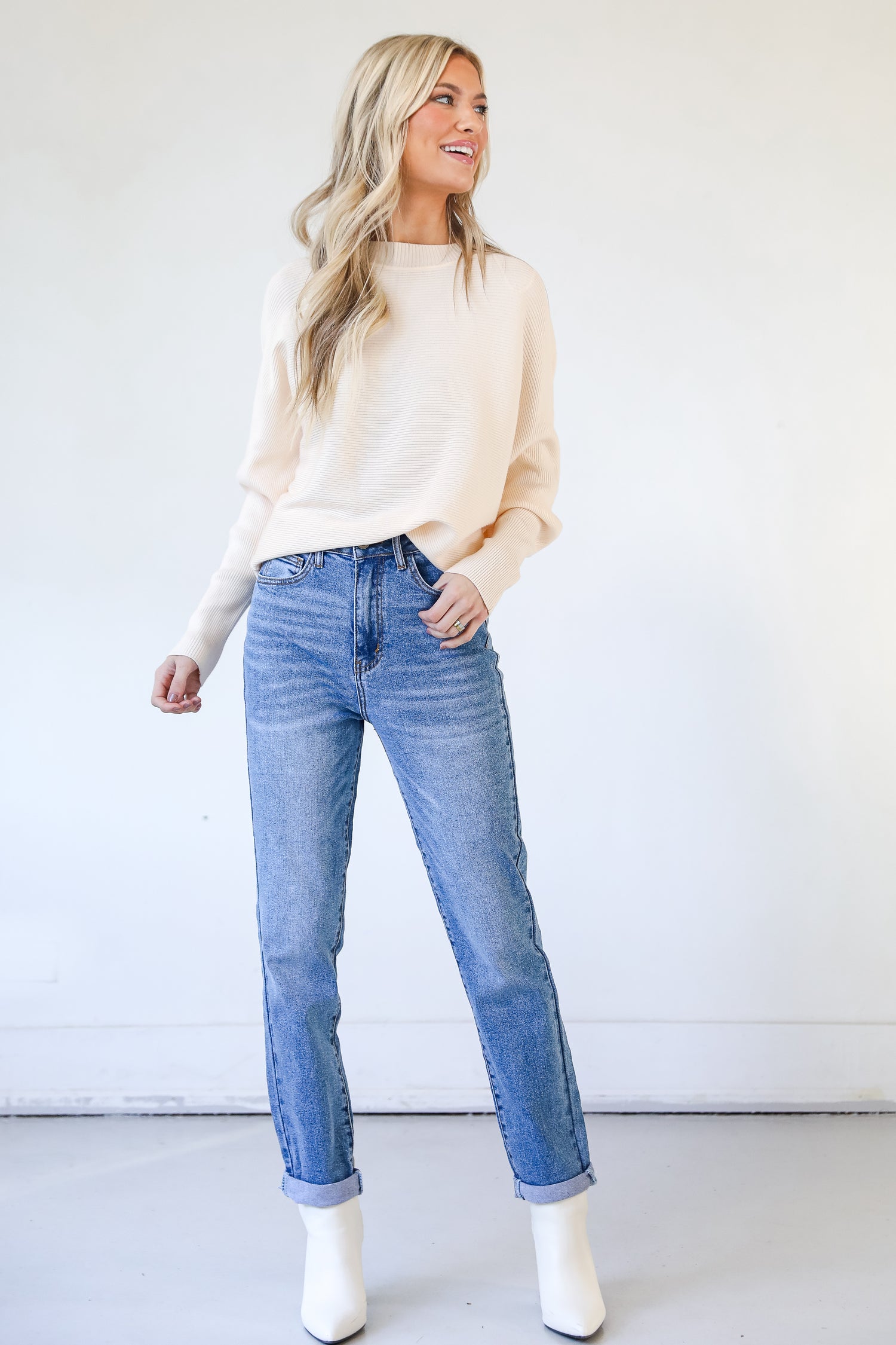 Mom Jeans front view