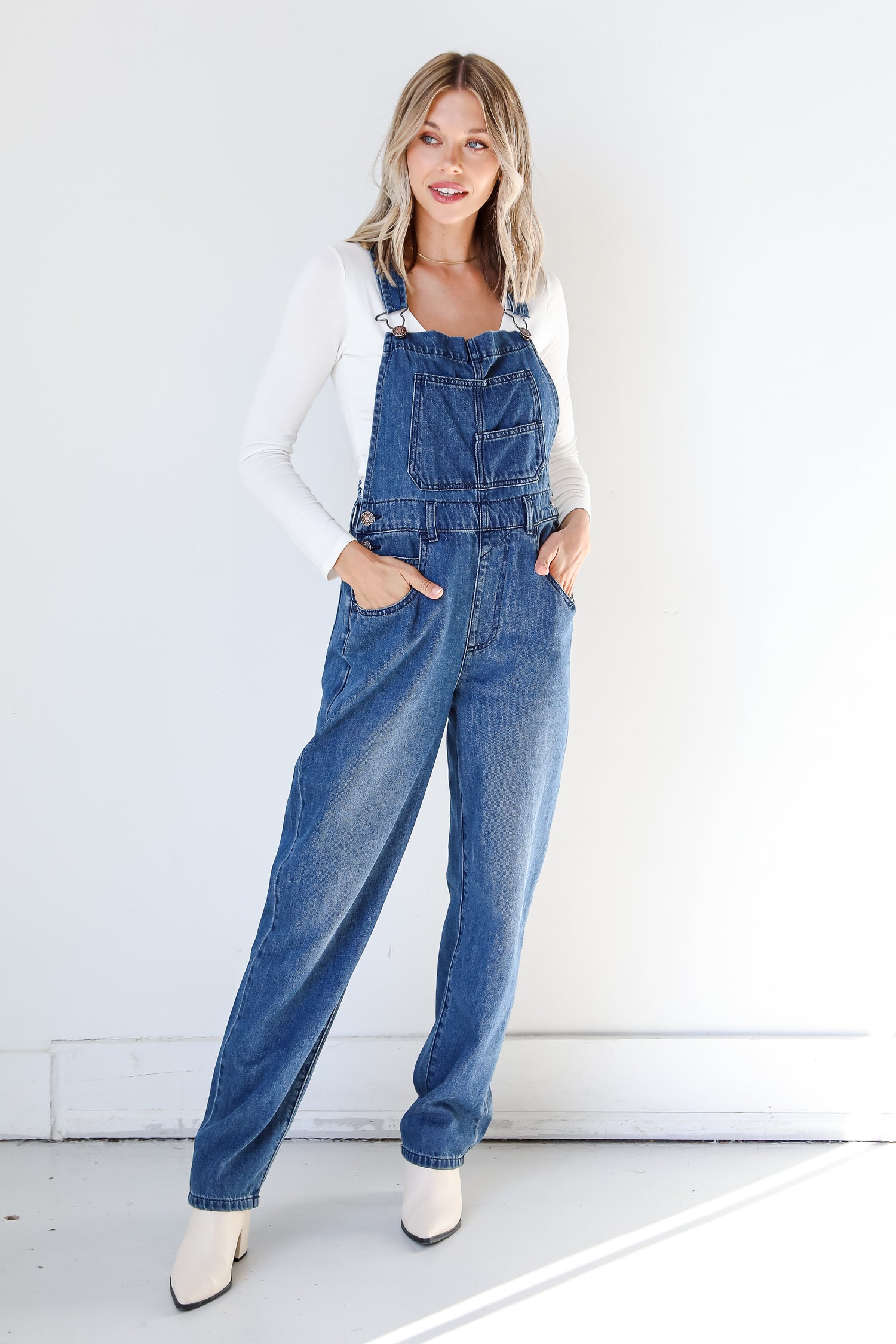 Denim Overalls
