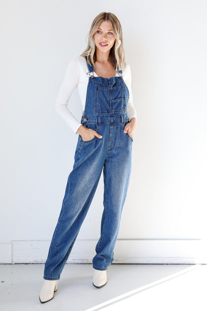 Denim Overalls