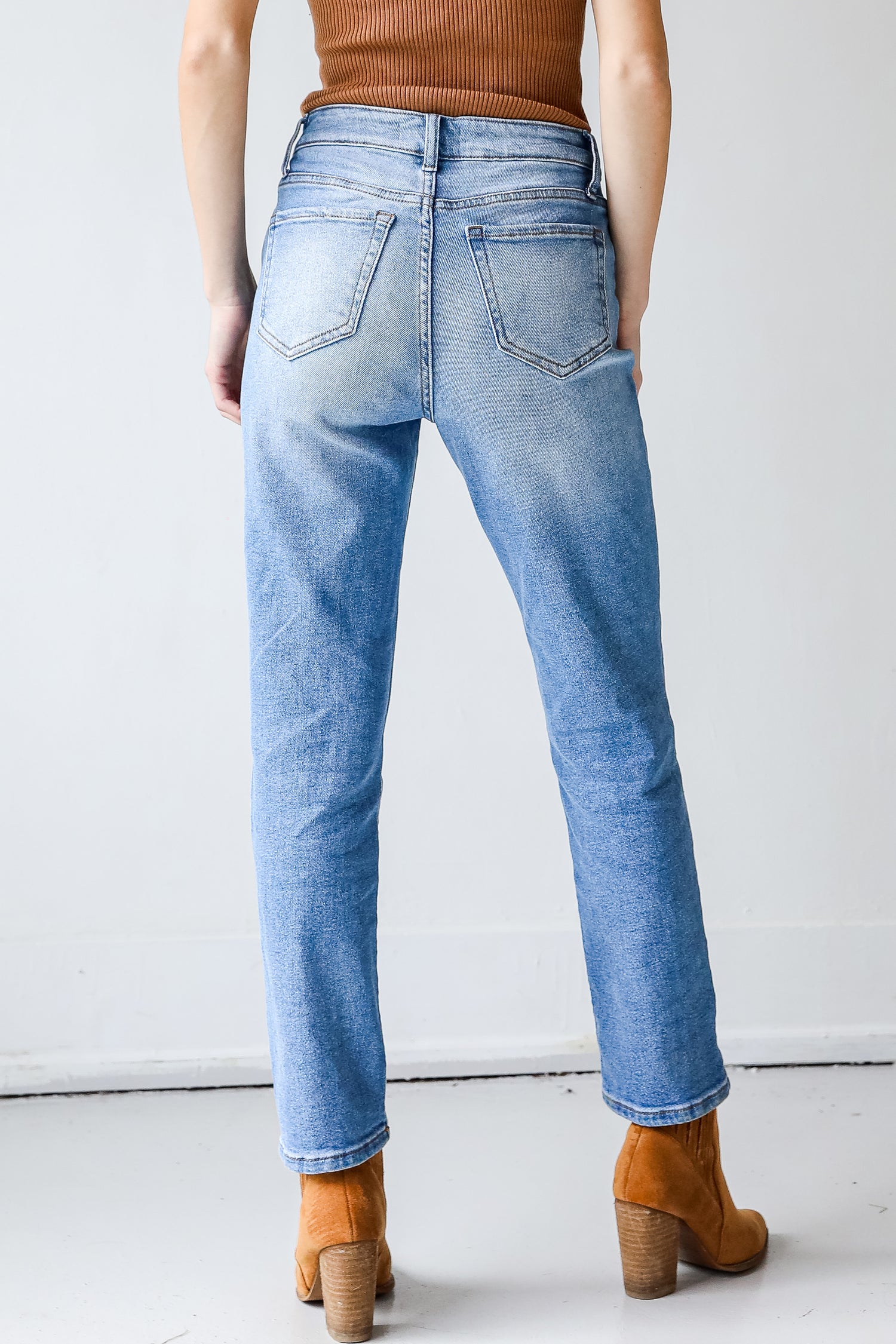 Claudia Mom Jeans back view