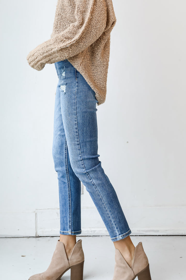 Straight Leg Jeans side view