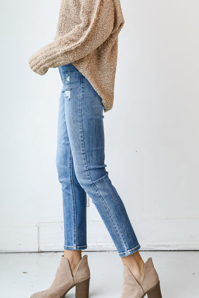 Straight Leg Jeans side view