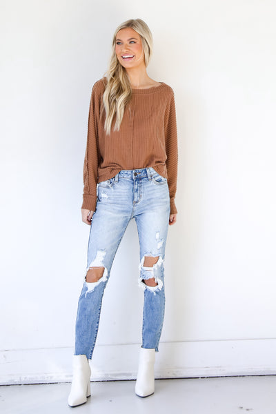 Distressed Skinny Jeans from dress up