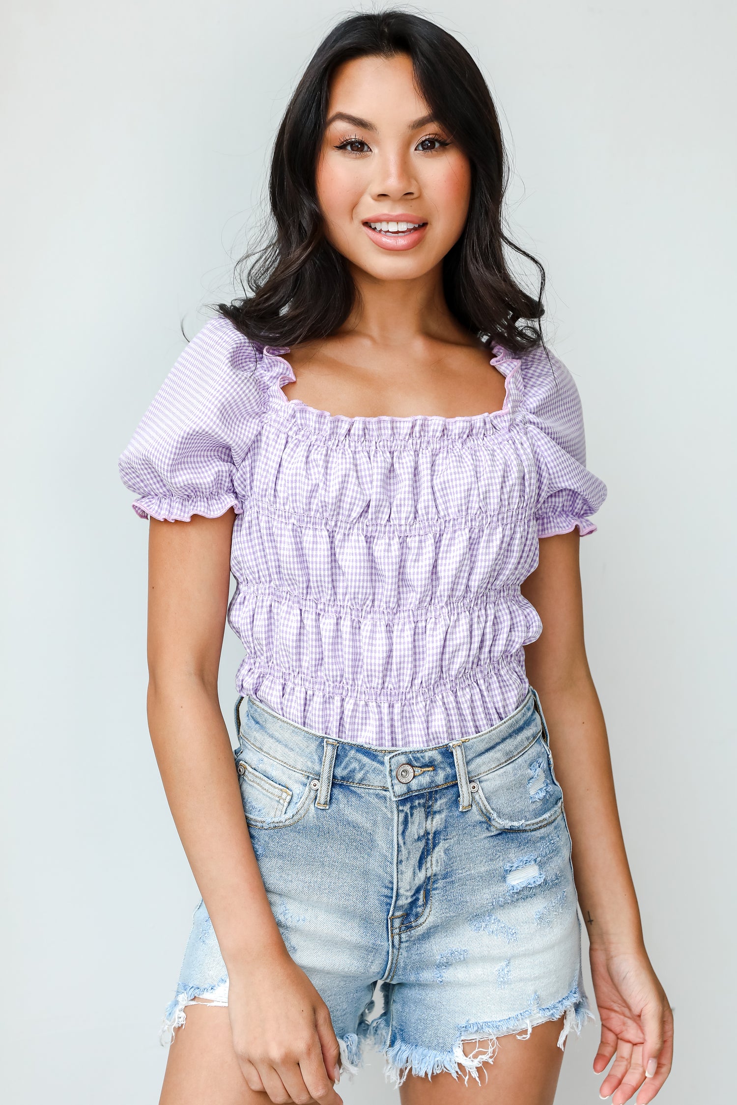 Distressed Denim Shorts from dress up