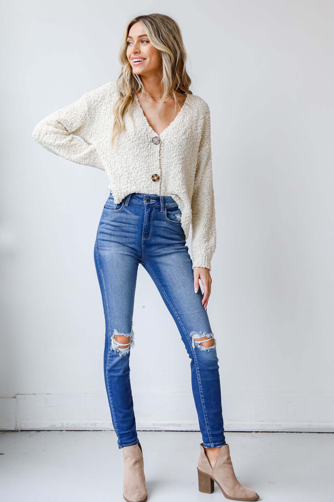 Distressed Skinny Jeans from dress up