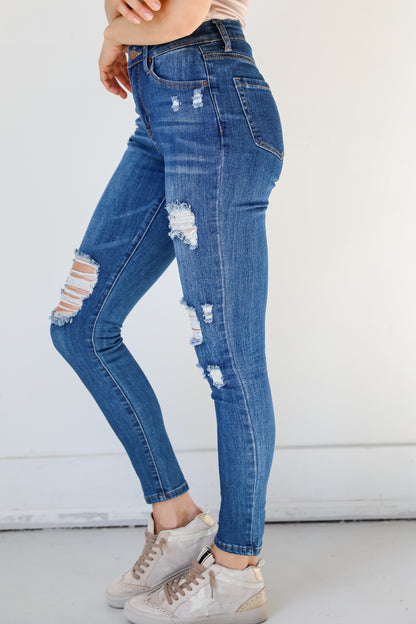 Distressed Skinny Jeans side view