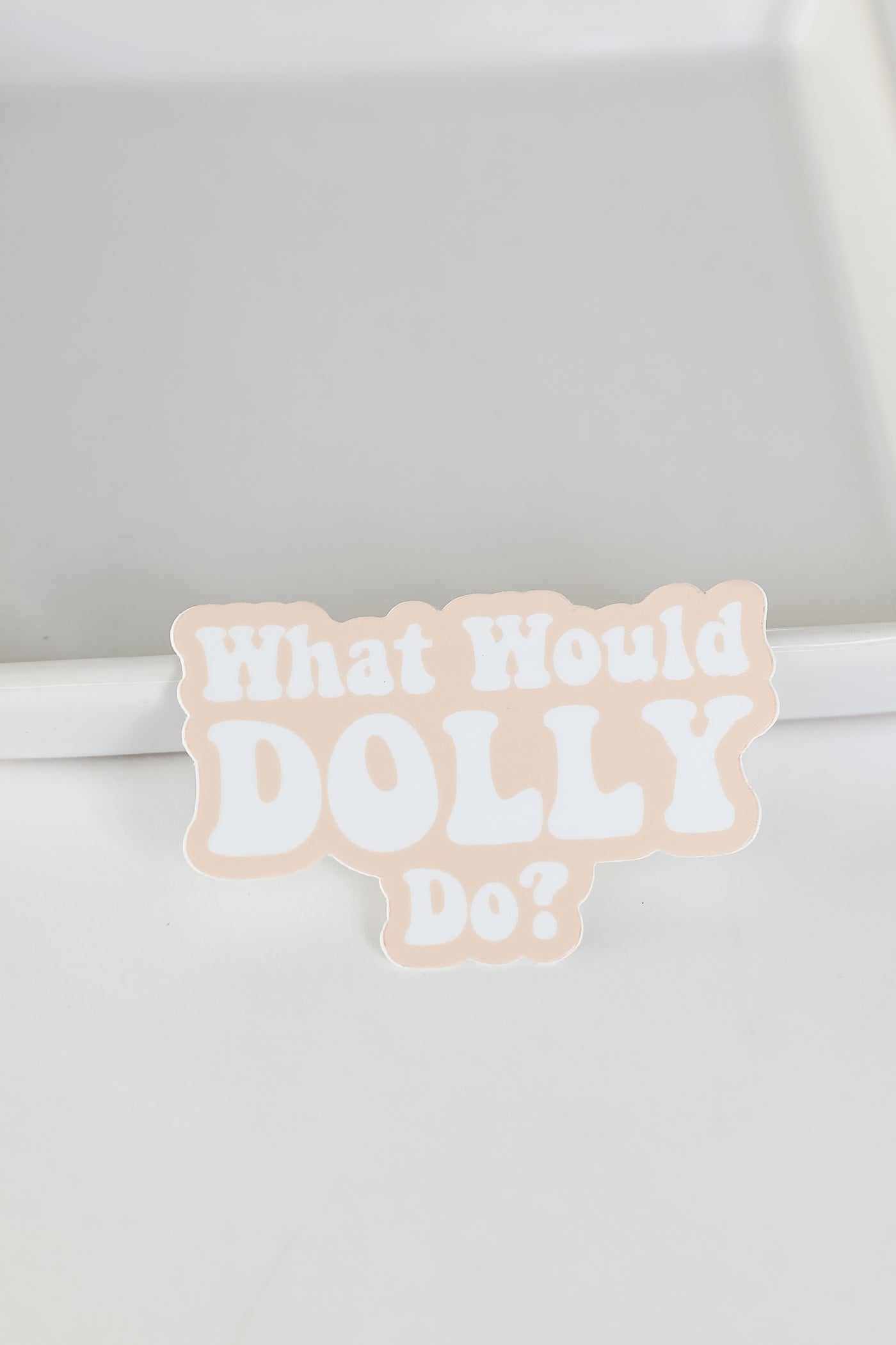 What Would Dolly Do Sticker from dress up