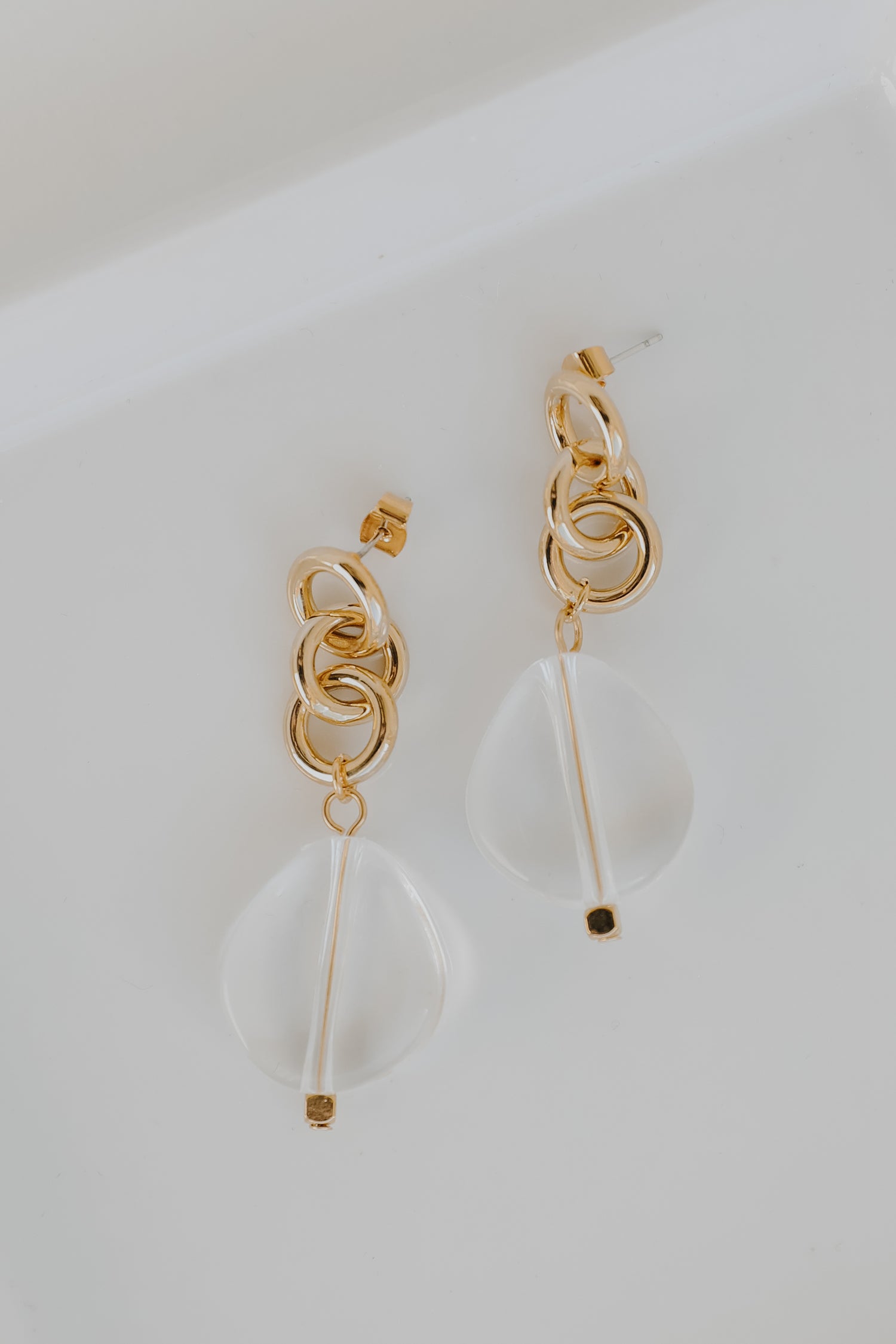 Drop Earrings flat lay