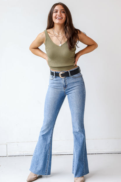 Stella High-Rise Flare Jeans