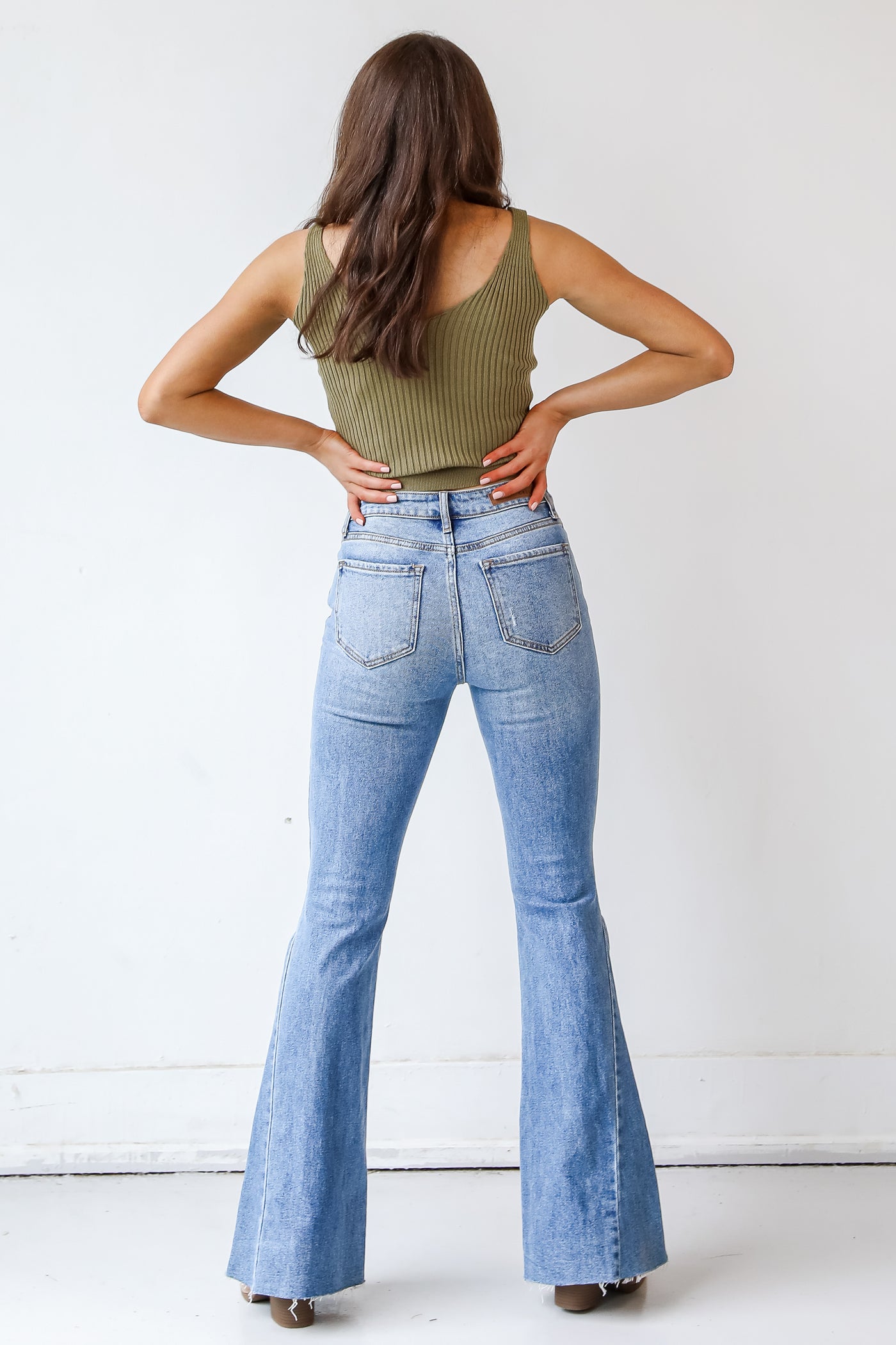 Stella High-Rise Flare Jeans