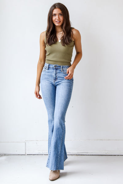 Stella High-Rise Flare Jeans