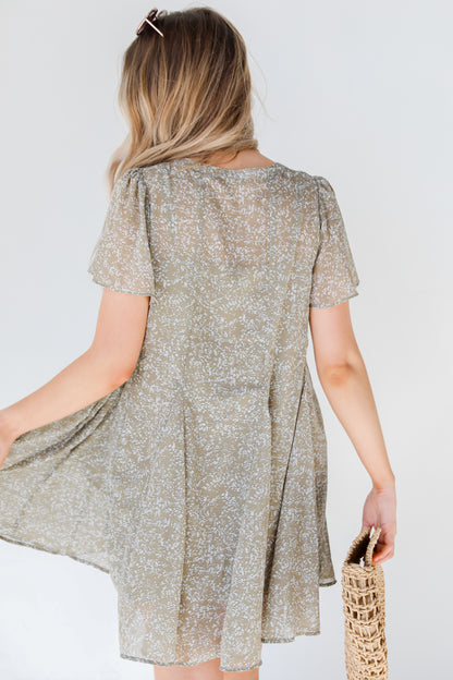 Mini Dress back view