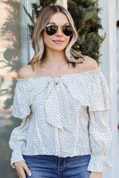 Floral Blouse front view