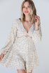 Floral Cutout Mini Dress