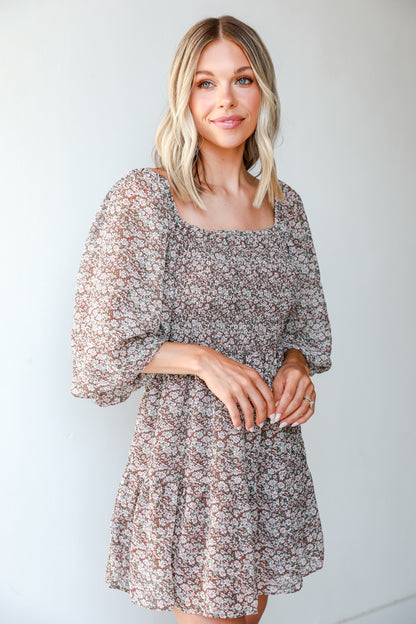 Floral Mini Dress