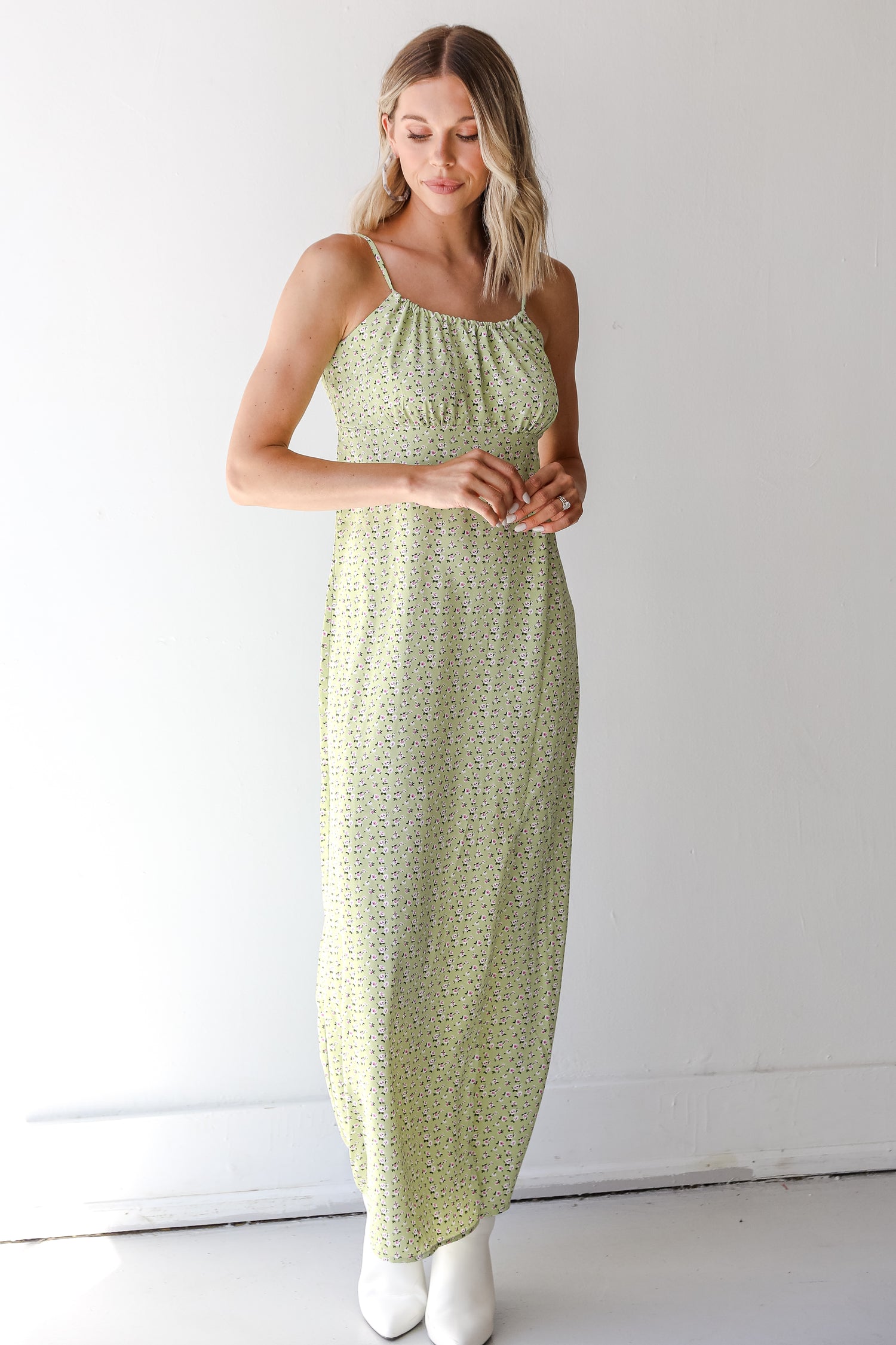 Floral Maxi Dress from dress up