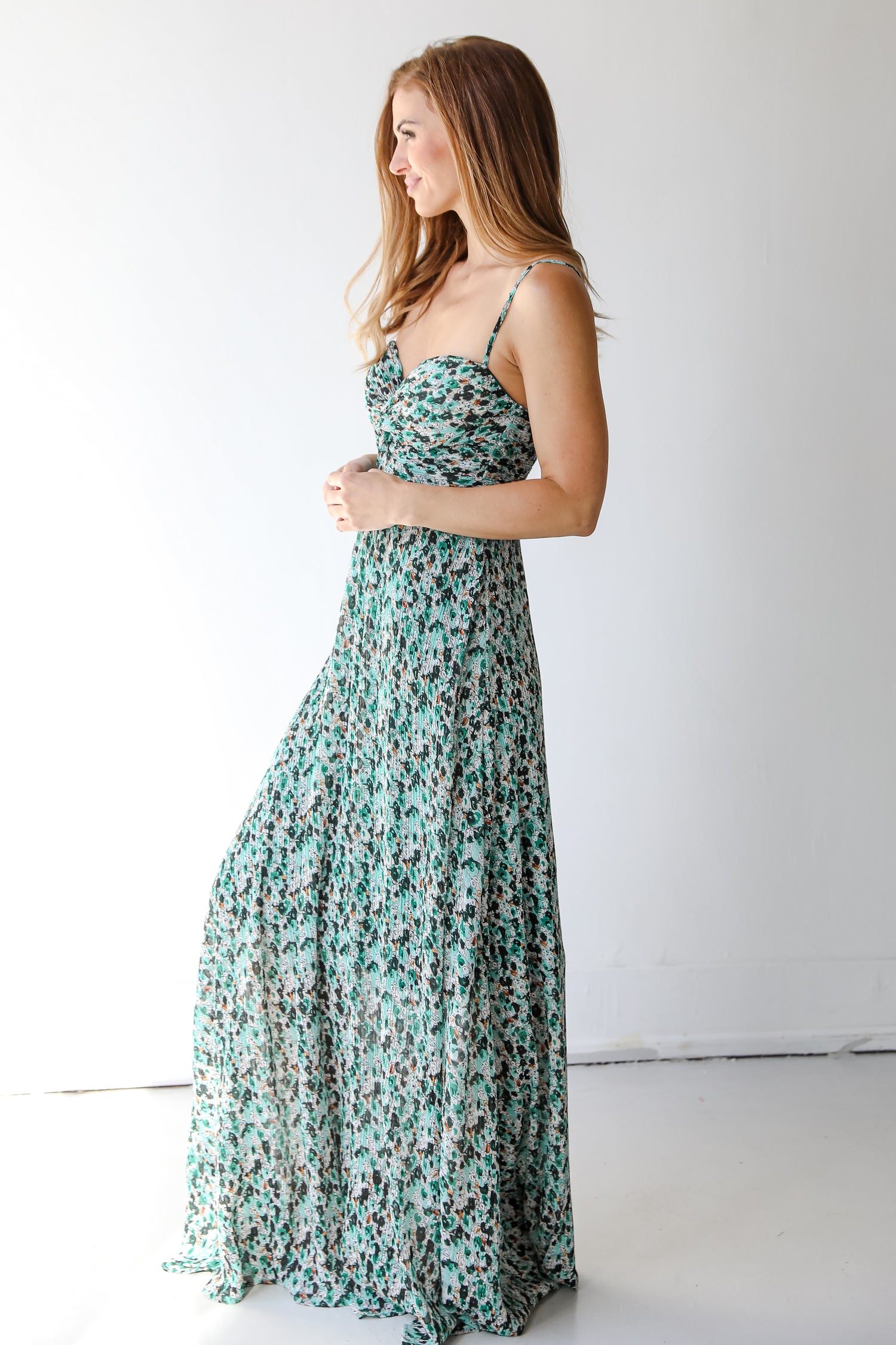 Floral Maxi Dress side view