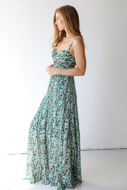 Floral Maxi Dress side view
