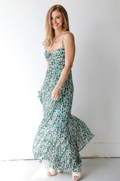 Floral Maxi Dress from dress up