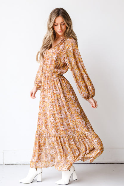 Floral Maxi Dress side view